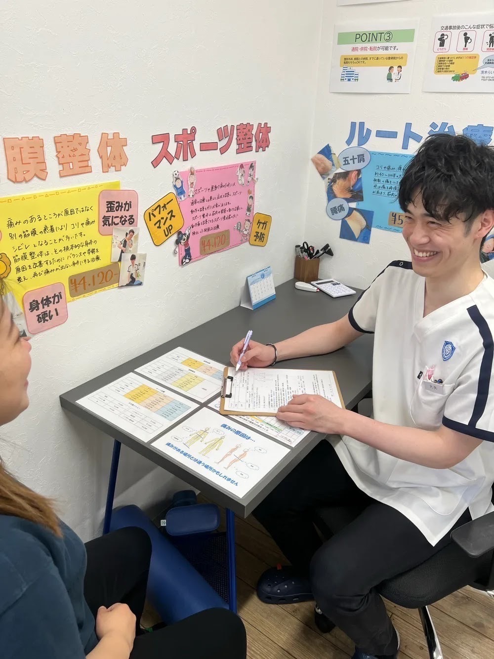薄毛改善鍼　カウンセリング