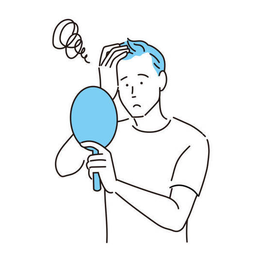 薄毛に悩んでいる人